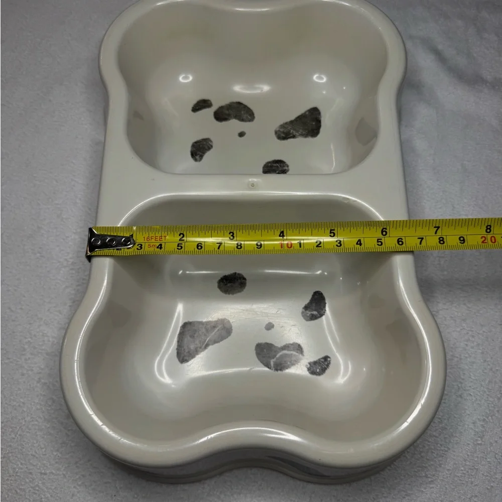 DISNEY 101 Dalmatians Dog Food/Water Bowl